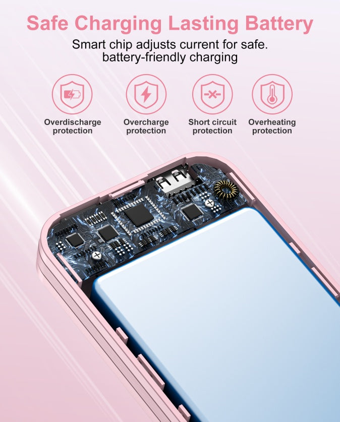 Voltique Hub 3-in-1 Power Station Pro: Built-in AC Plug, Dual Charging Cables & Digital Display | 9000mAh Fast Charging | 5-Day USA Delivery
