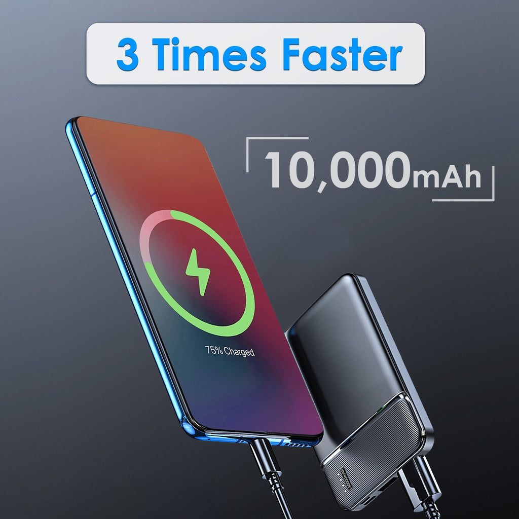 Voltique Hub Power Bank - 10000mAh, 20000mAh, or 30000mAh | PD Fast Charging, Multiple Ports | Choose Your Power | USA Shipping
