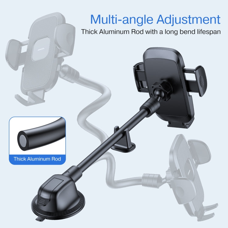 Auto-Lock Car Phone Holder | One-Handed Operation, 360° Rotation, Anti-Shake | JOYROOM JR-ZS259