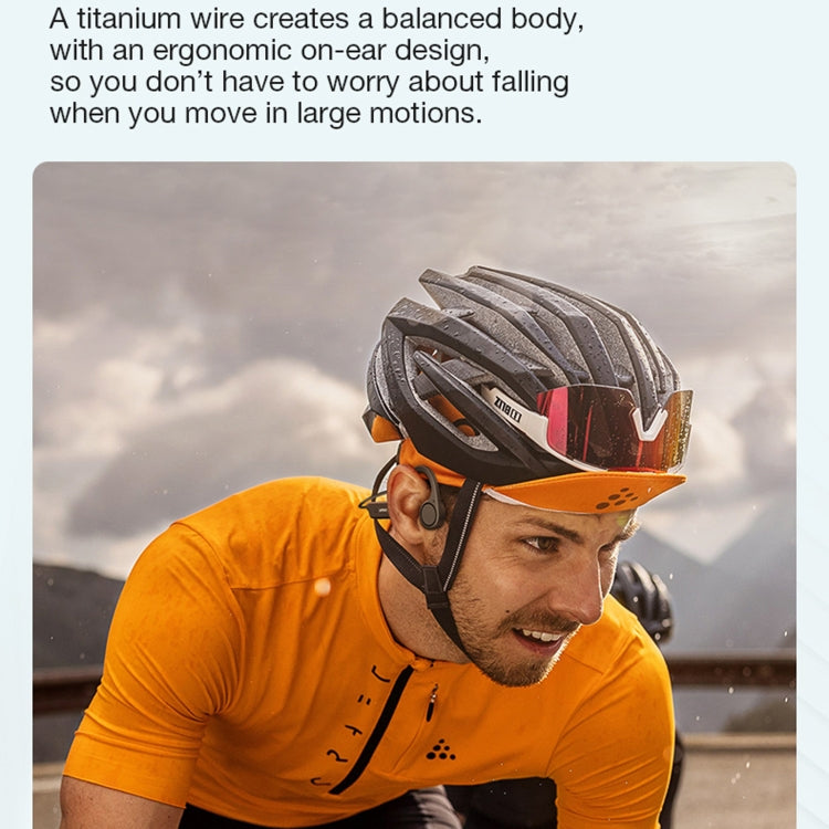 Lenovo X4 Open-Ear Bone Conduction Headphones - Bluetooth 5.0 Wireless, IP56 Waterproof, 8H Battery for Safe Running, Cycling & Workouts