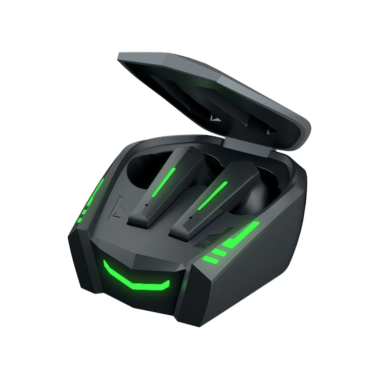 Lenovo XT80 TWS gaming earbuds with RGB breathing lights in charging case
