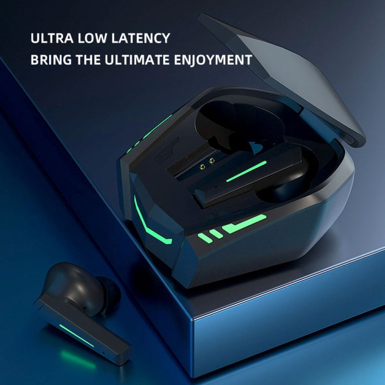 Gaming Earbuds with RGB Lights & Low Latency Mode | 20H Playtime, Bluetooth 5.1 | Lenovo XT80