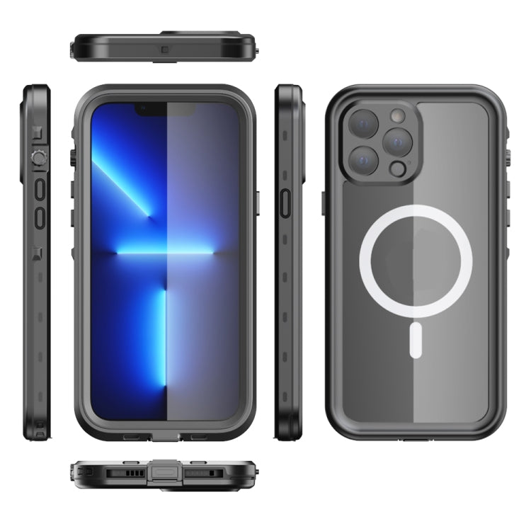 Waterproof Case for iPhone [Model] with MagSafe | 2m Drop Protection, Full MagSafe Compatibility | Voltique Shield