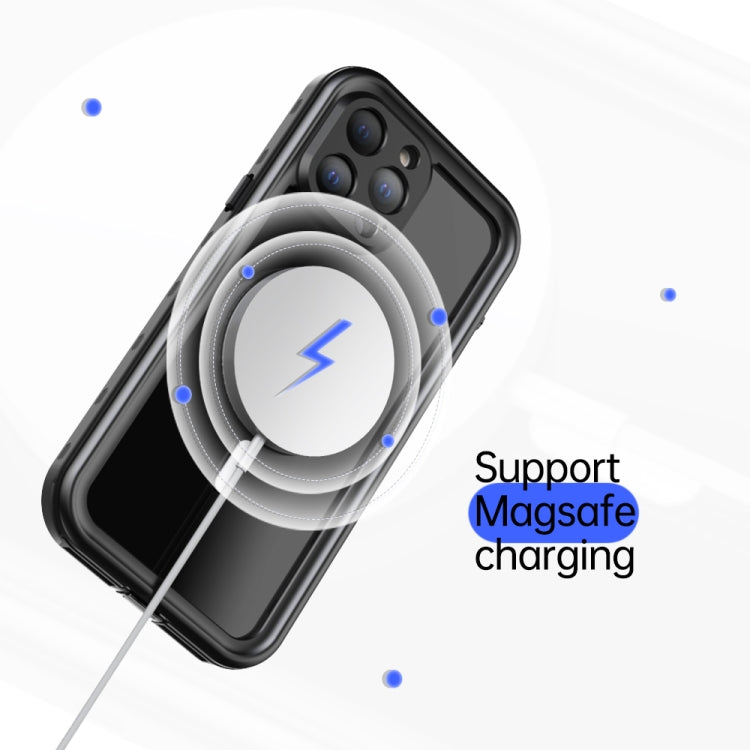 Waterproof Case for iPhone [Model] with MagSafe | 2m Drop Protection, Full MagSafe Compatibility | Voltique Shield