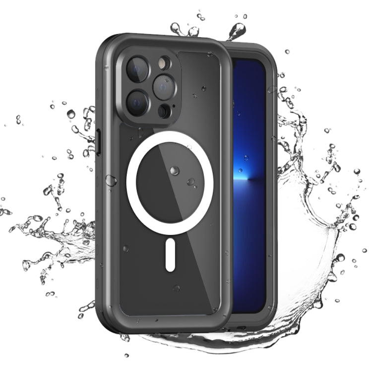 Waterproof Case for iPhone [Model] with MagSafe | 2m Drop Protection, Full MagSafe Compatibility | Voltique Shield