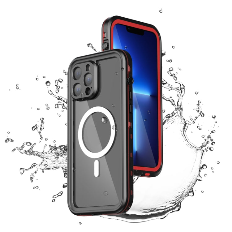 Waterproof Case for iPhone [Model] with MagSafe | 2m Drop Protection, Full MagSafe Compatibility | Voltique Shield
