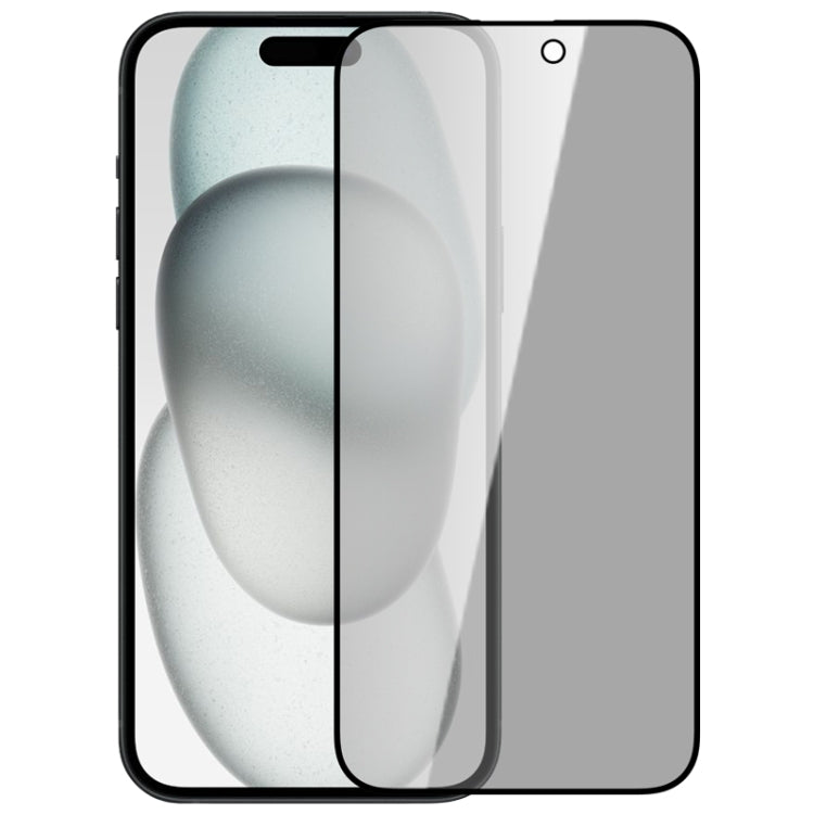 NILLKIN Guardian for iPhone 15 series and iPhone 16 series. Privacy Tempered Glass Screen Protector, 9H Hardness, Anti-Spy, Anti-Scratch, Full Coverage HD Clear