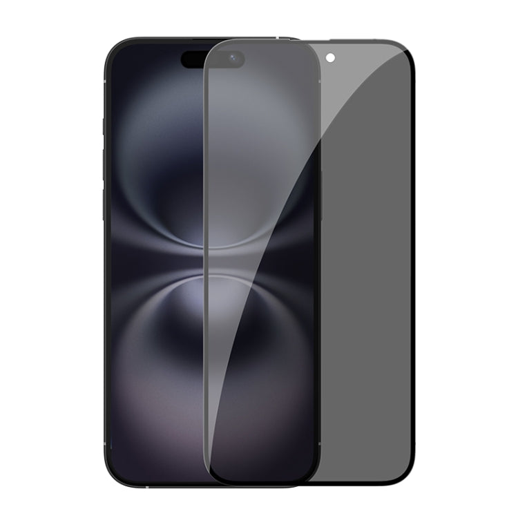 NILLKIN Guardian for iPhone 15 series and iPhone 16 series. Privacy Tempered Glass Screen Protector, 9H Hardness, Anti-Spy, Anti-Scratch, Full Coverage HD Clear