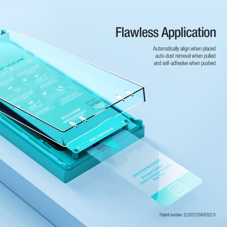 NILLKIN Chang Series Tempered Glass Screen Protector for iPhone 15/15 Plus/15 Pro max | 9H Hardness, HD Clear, Bubble-Free Installation