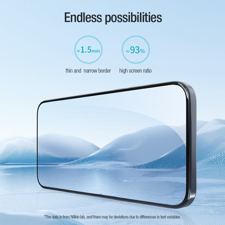 NILLKIN Chang Series Tempered Glass Screen Protector for iPhone 15/15 Plus/15 Pro max | 9H Hardness, HD Clear, Bubble-Free Installation