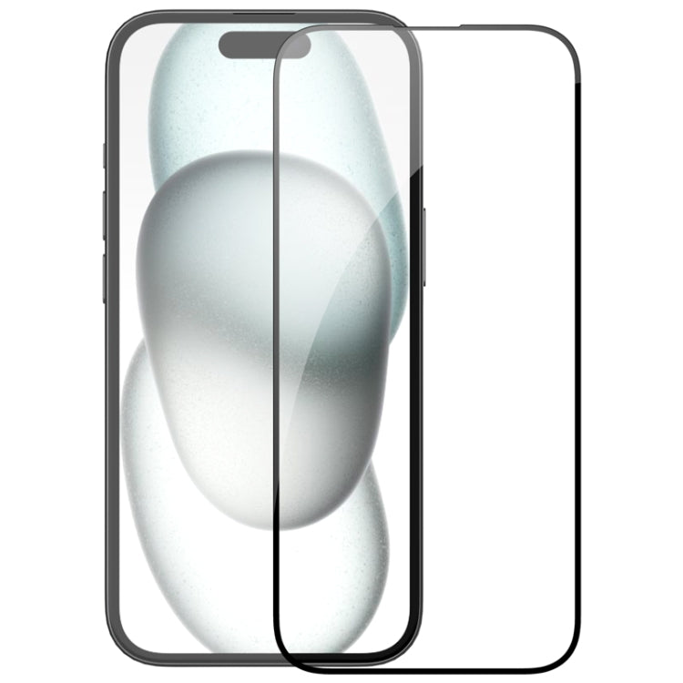 NILLKIN Chang Series Tempered Glass Screen Protector for iPhone 15/15 Plus/15 Pro max | 9H Hardness, HD Clear, Bubble-Free Installation
