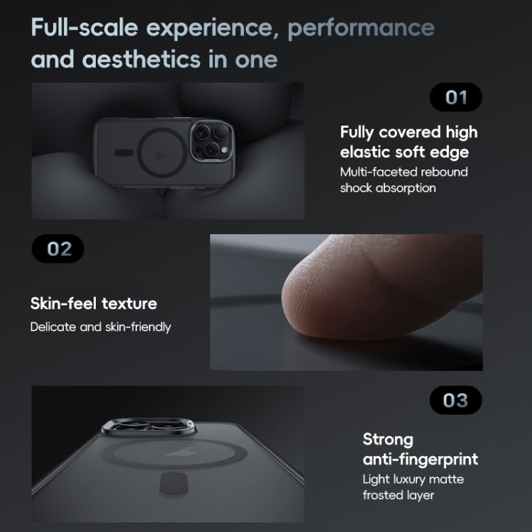 Benks Skin Feel MagSafe Case for iPhone 16 Series | Ultra-Slim Fit with Military-Grade Protection & Aluminium Alloy
