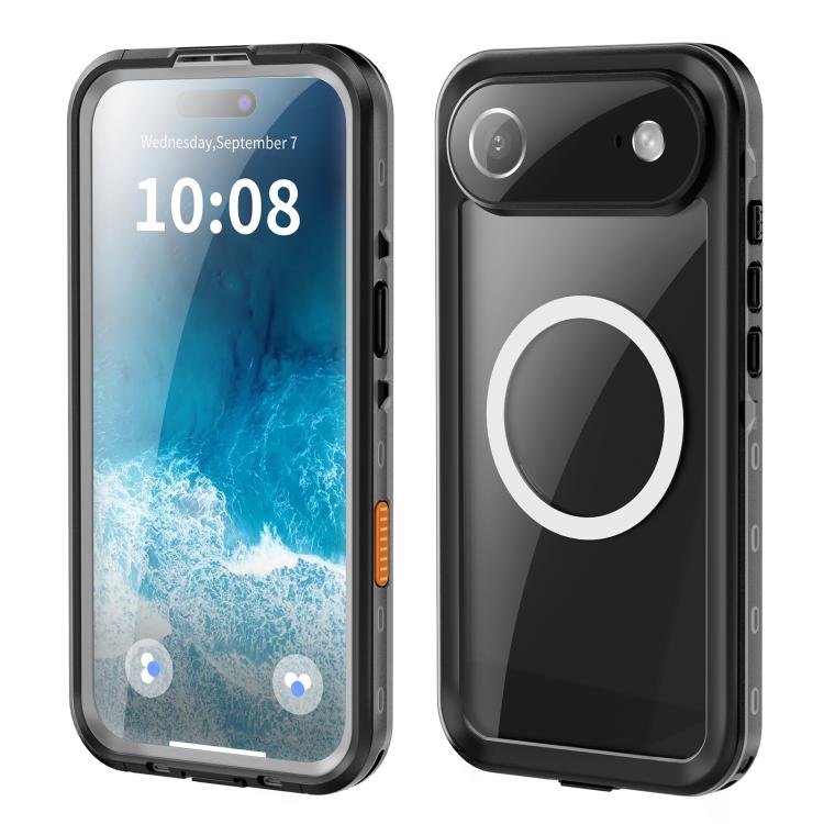 RedPepper Transparent Dot Phone Case [IP68 Waterproof] | Triple-Proof MagSafe Compatible Cover