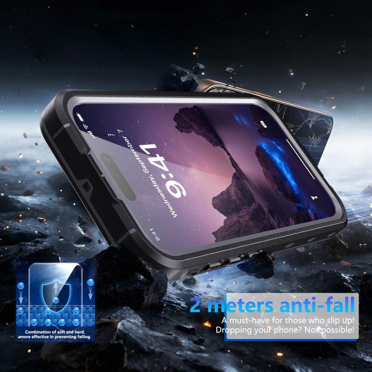 RedPepper Transparent Dot Phone Case [IP68 Waterproof] | Triple-Proof MagSafe Compatible Cover