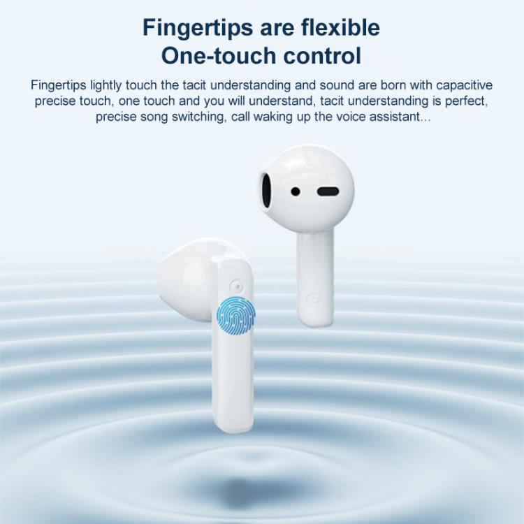 Wireless Earbuds for Work & Commute | 24H Playtime, Touch Control, Bluetooth 5.3 | Lenovo TC3302