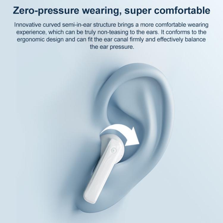 Wireless Earbuds for Work & Commute | 24H Playtime, Touch Control, Bluetooth 5.3 | Lenovo TC3302