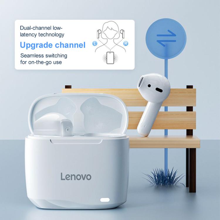 Wireless Earbuds for Work & Commute | 24H Playtime, Touch Control, Bluetooth 5.3 | Lenovo TC3302