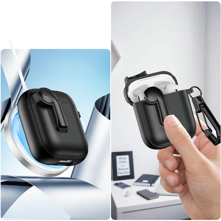 Voltique Hub ColorLock Protective Case for Air Pods 2 - Scratch-Resistant, Charging Port, Multi-Colour Options