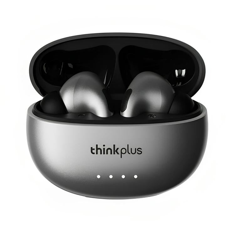 Thinkplus LP5 Pro by Lenovo mini true wireless earbuds in charging case in Brown colour.