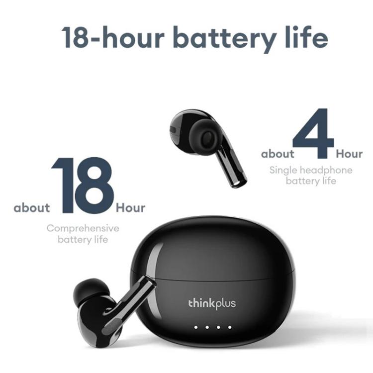 Lenovo Thinkplus LP5 Pro Wireless Earbuds | 18H Playtime, HiFi Bass, Mini Design | Bluetooth 5.4