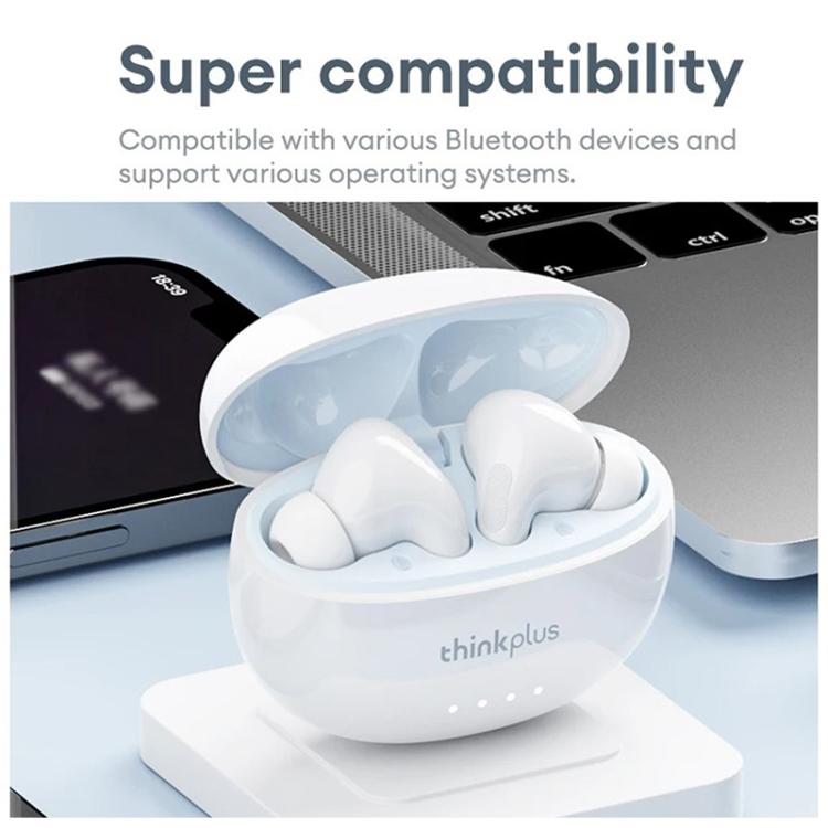 Lenovo Thinkplus LP5 Pro Wireless Earbuds | 18H Playtime, HiFi Bass, Mini Design | Bluetooth 5.4
