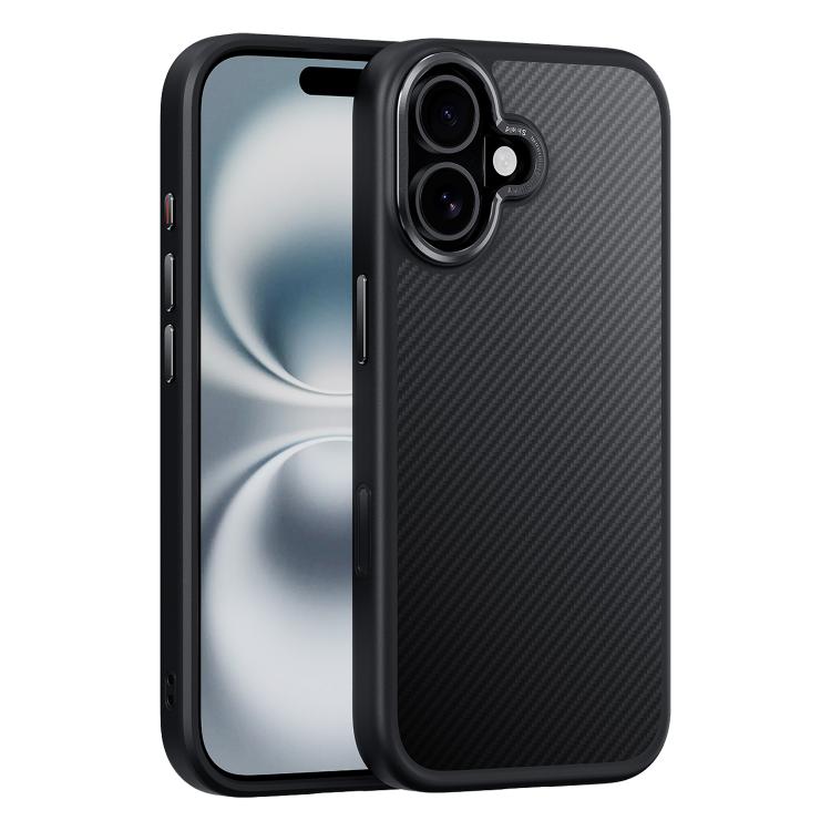 Voltique Hub Carbon Fibre Case for iPhone 17 Series | Compatible with 17, 17 Plus, 17 Pro, 17 Pro Max | MagSafe, Military-Grade