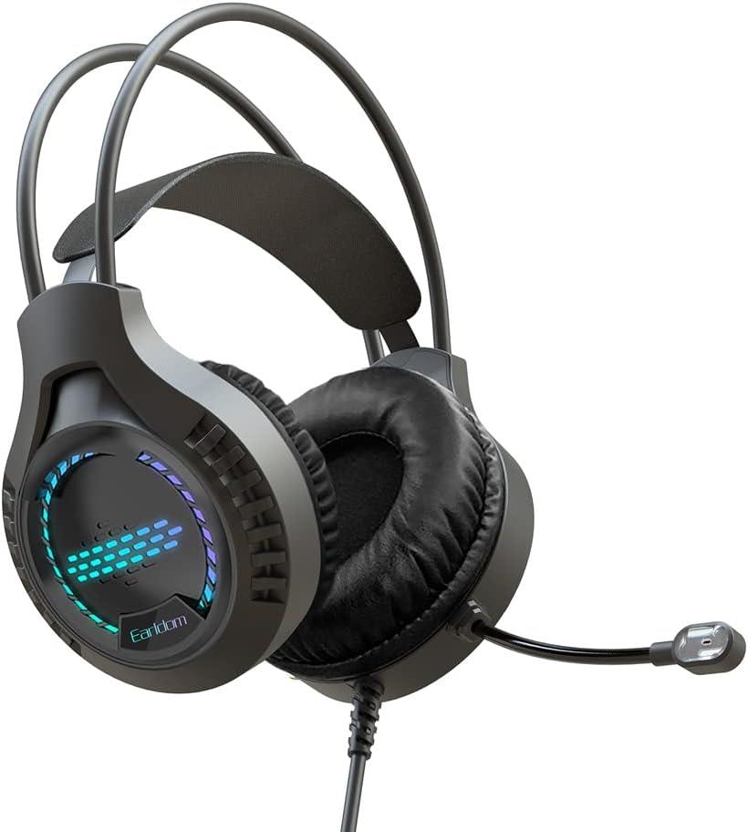 Black Earldom wired gaming headset displayed on a neutral background