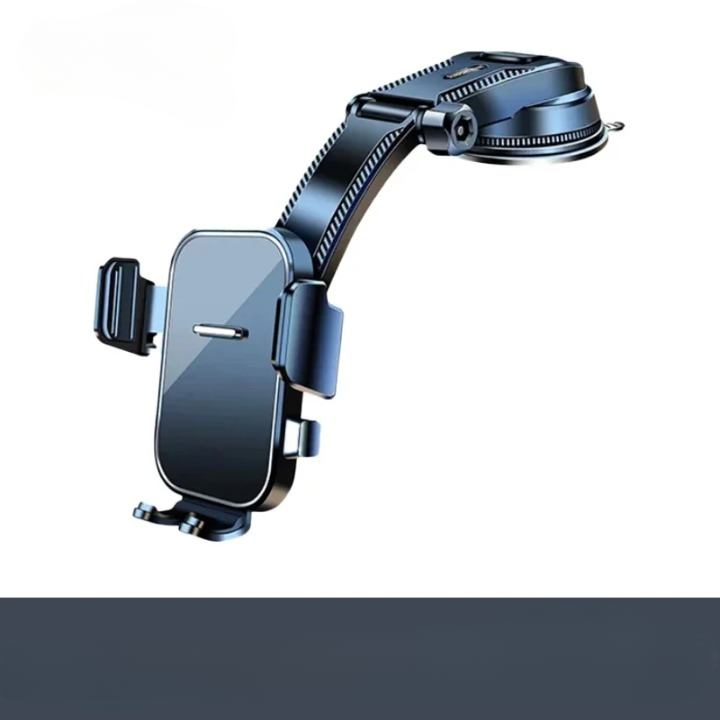 SEAMETAL Universal Dashboard Phone Holder - 360° Rotatable Mount for All Phones 3-7", One-Touch Release, No-Slip Grip