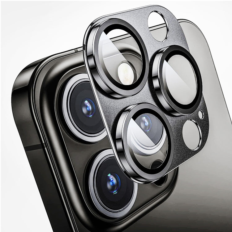 iPhone 16/16 Pro max Camera Lens Protector [2-Pack] - Anti-Scratch & Anti-Glare Tempered Glass with Aluminium Frame | ENKAY