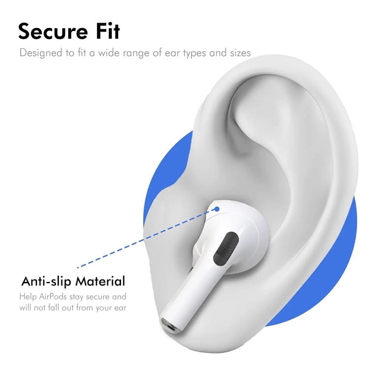Enkay Hat-Prince Silicone Case for Wireless Earbuds with Carabiner Clip, Anti-Loss Hook & Charging Port
