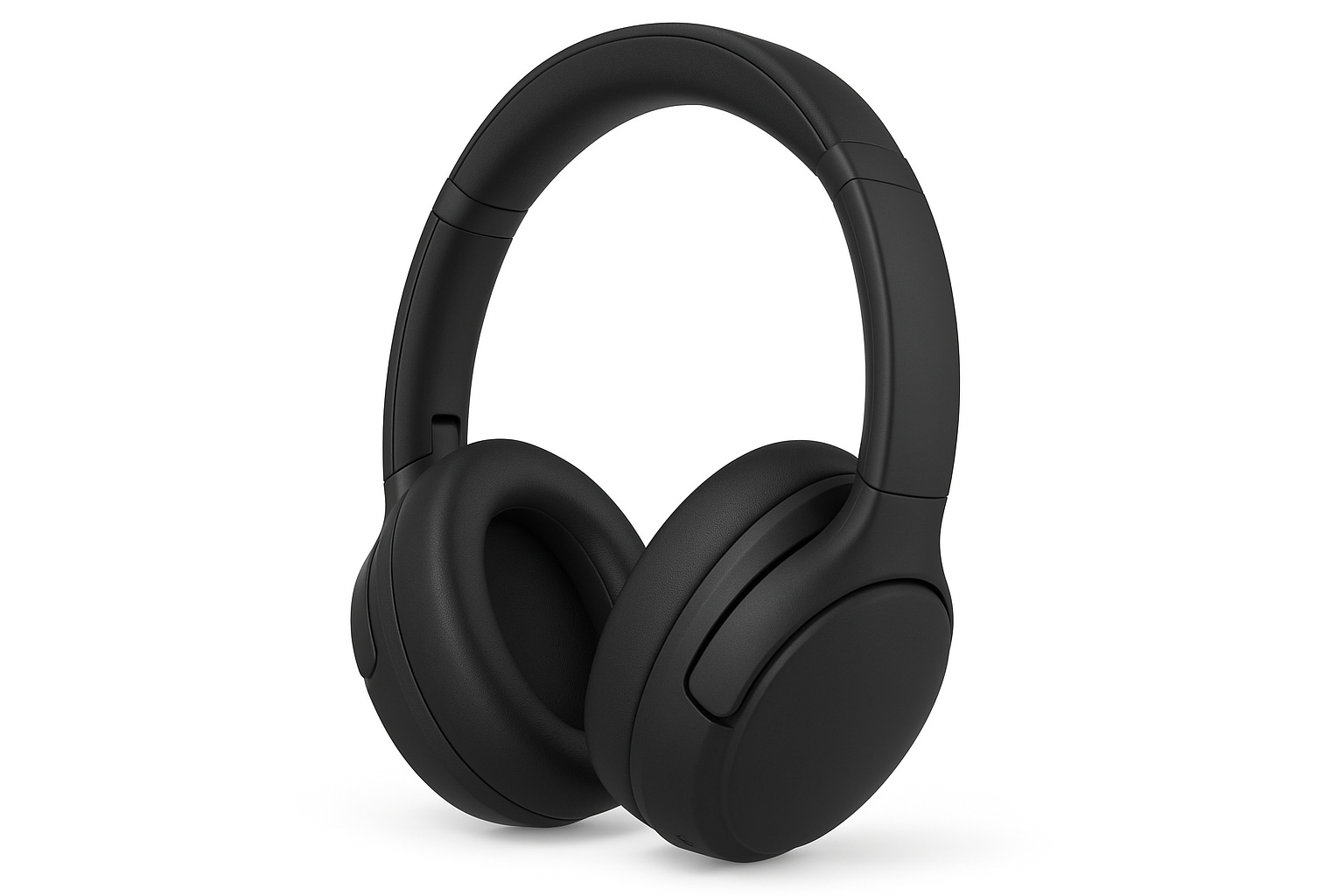 Panther Force ANC headphones in Black on plain white background