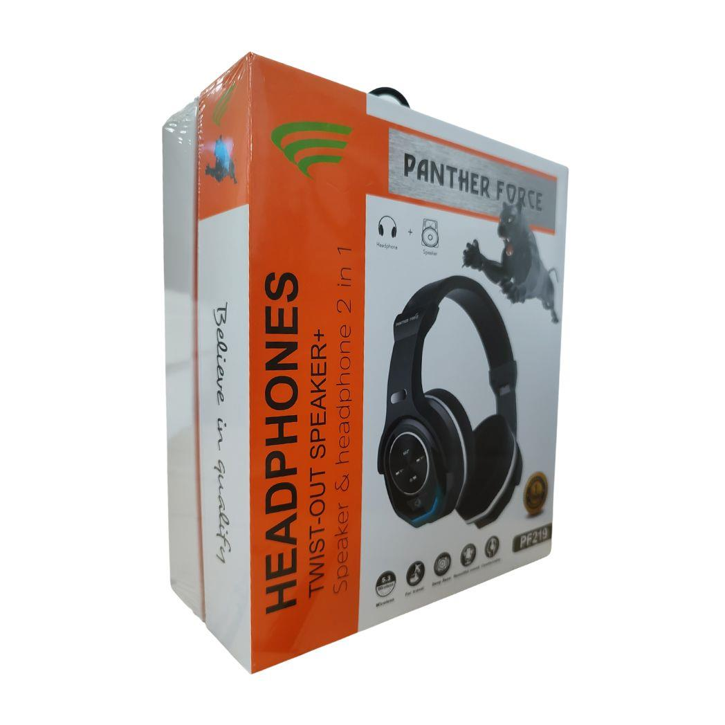 Panther Force Wireless Headphone + Speaker 2-in-1 | Convertible Design | 10H Playtime | Fast 2-5 Day UK Delivery