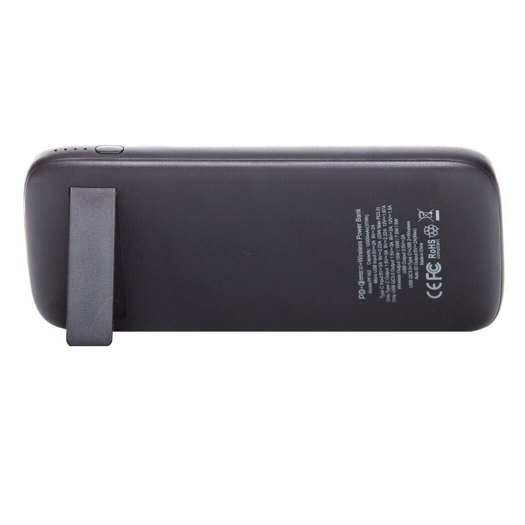 Panther Force 5-in-1 Wireless Power Bank 10000mAh | 15W Charging & Phone Stand | Fast 2-5 Day UK Delivery